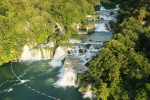 From Split or Trogir: NP Krka Bike Tour & Primošten