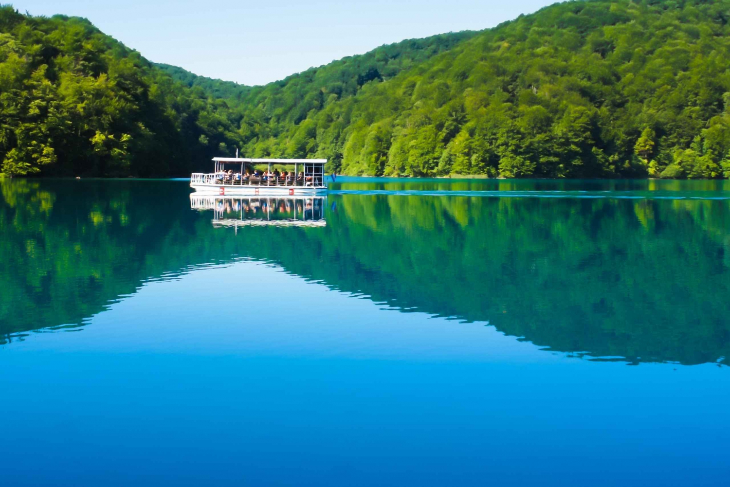 From Split or Trogir: Plitvice Day Tour with Entry Included