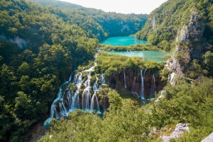 From Split or Trogir: Plitvice Lakes Full-Day Trip