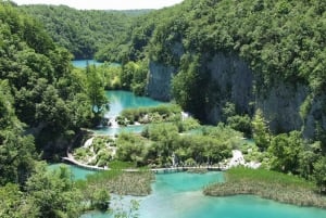 From Split or Trogir: Plitvice Lakes Private Tour