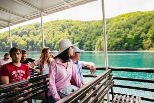 From Split or Trogir: Plitvice Lakes Tour with Entry Tickets