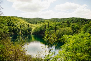 From Split or Trogir: Plitvice Lakes Tour with Entry Tickets