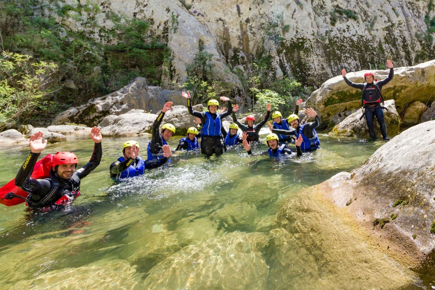 Desde Split o Zadvarje: Barranquismo en el río Cetina