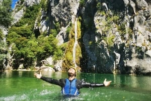 Desde Split o Zadvarje: Barranquismo en el río Cetina