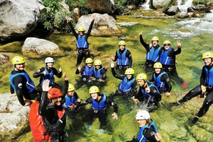 Fra Split eller Zadvarje: Ekstrem canyoning på Cetina-floden