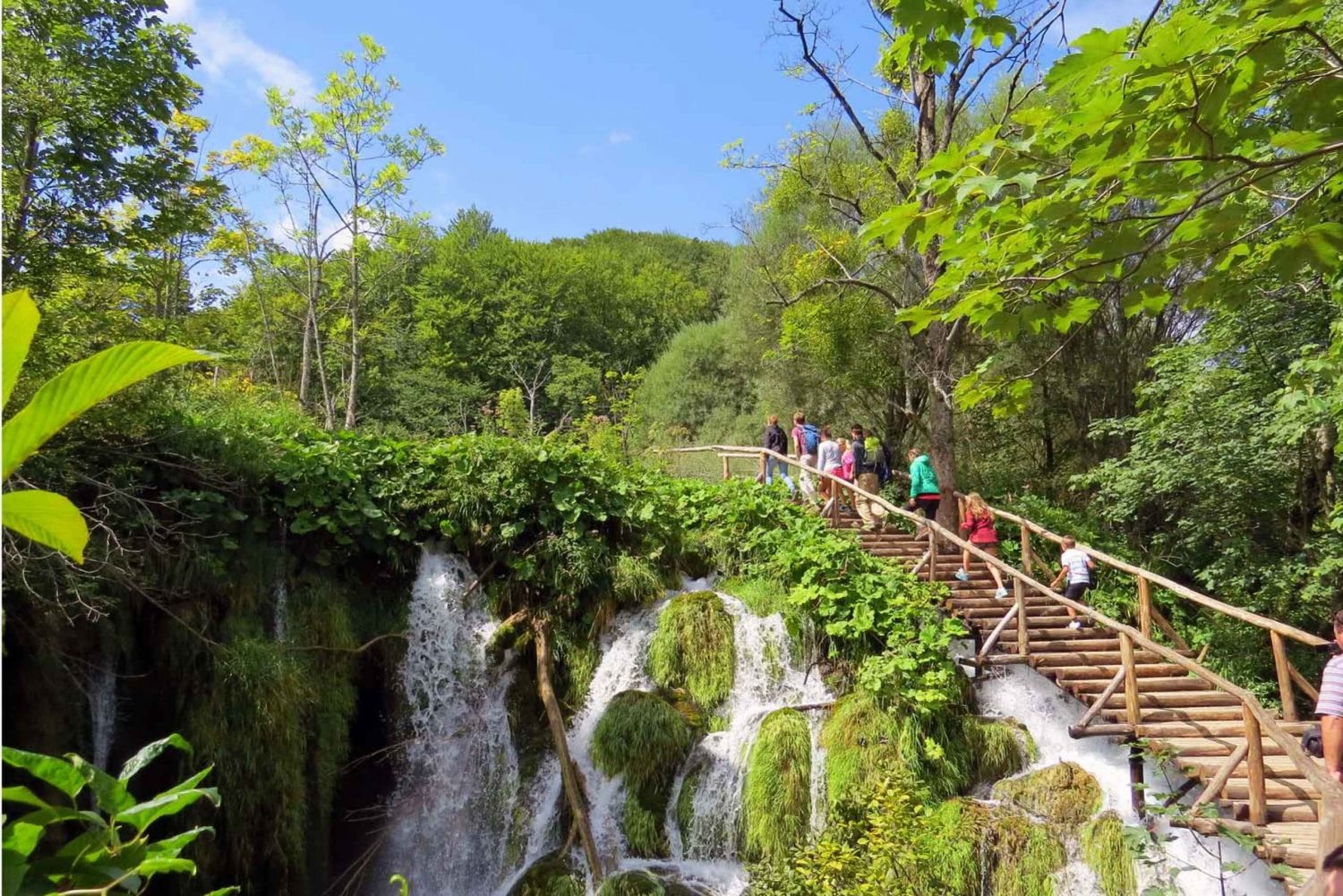 Depuis Split : excursion d'une journée aux lacs de Plitvice