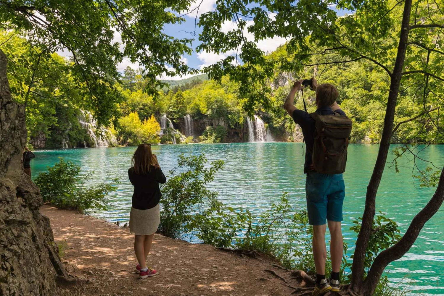 De Split: Excursão de um dia com guia de turismo aos Lagos Plitvice