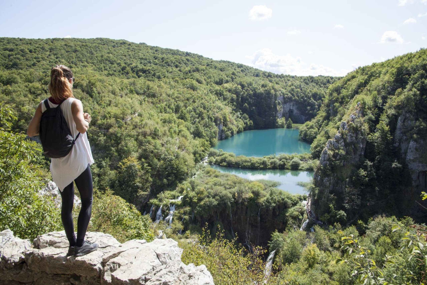 De Split: Excursão de um dia com guia de turismo aos Lagos Plitvice