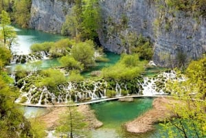 Depuis Split : journée guidée aux lacs de Plitvice