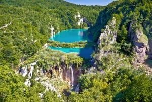 De Split: Excursão de um dia com guia de turismo aos Lagos Plitvice