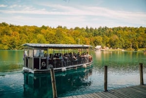 Da Spalato: Tour guidato di un giorno ai Laghi di Plitvice con biglietti