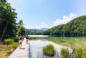 Depuis Split : Visite guidée des lacs de Plitvice avec billets d'entrée