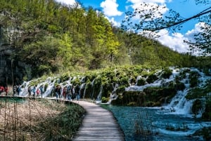 Splitistä: Plitvice Lakes -opastettu kierros