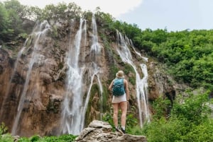 De Split: Visita guiada ao Parque Nacional dos Lagos Plitvice