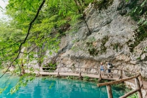 Från Split: Guidad tur till nationalparken Plitvicesjöarna
