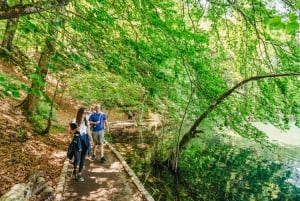 De Split: Visita guiada ao Parque Nacional dos Lagos Plitvice