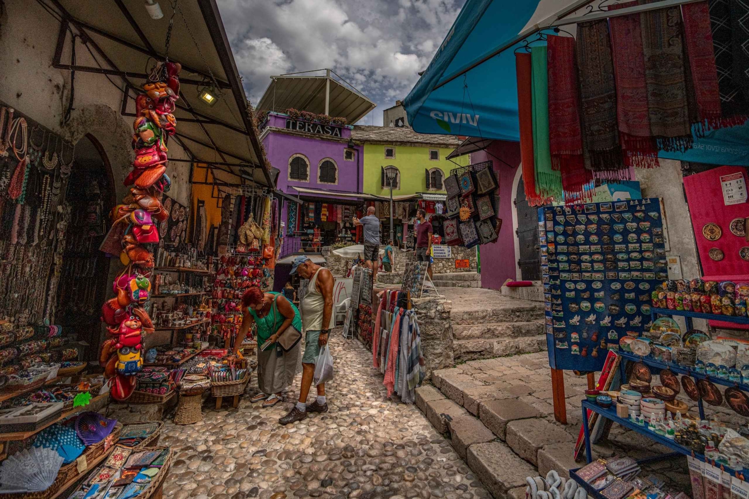 Depuis Split : Visite guidée privée de Mostar et des chutes d'eau de Kravica.