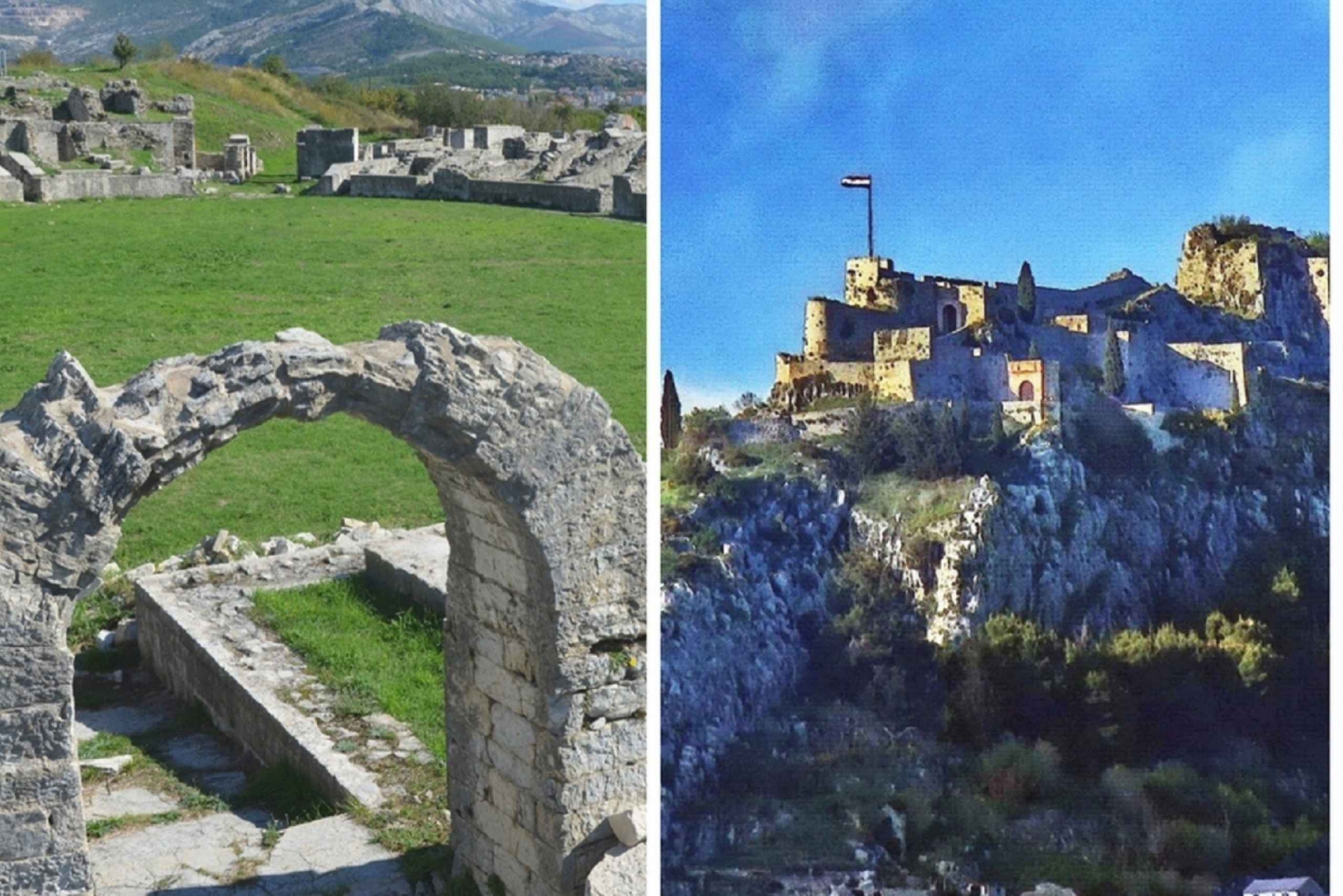 Splitistä: Klisin linnoituksen kiertoajelu