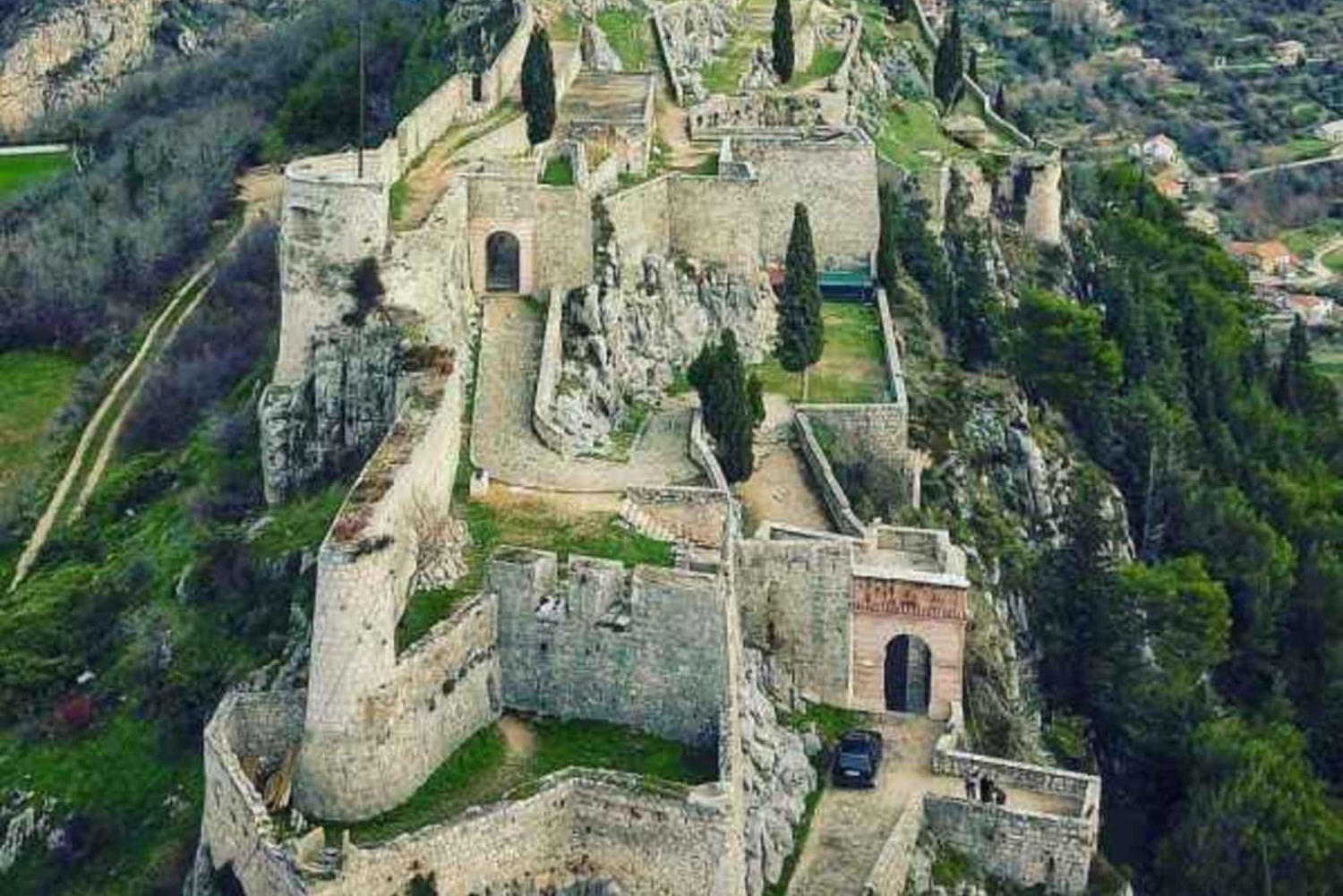 From Split: Salona, Klis Fortress, Stella and Vranjaca Cave