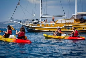 Da Spalato: Tour in kayak in mare