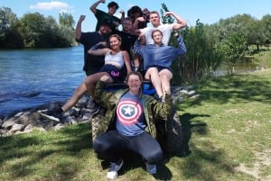 From Split: Three Rivers Quad Tour with Swimming and Lunch