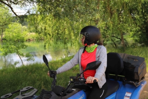 From Split: Three Rivers Quad Tour with Swimming and Lunch