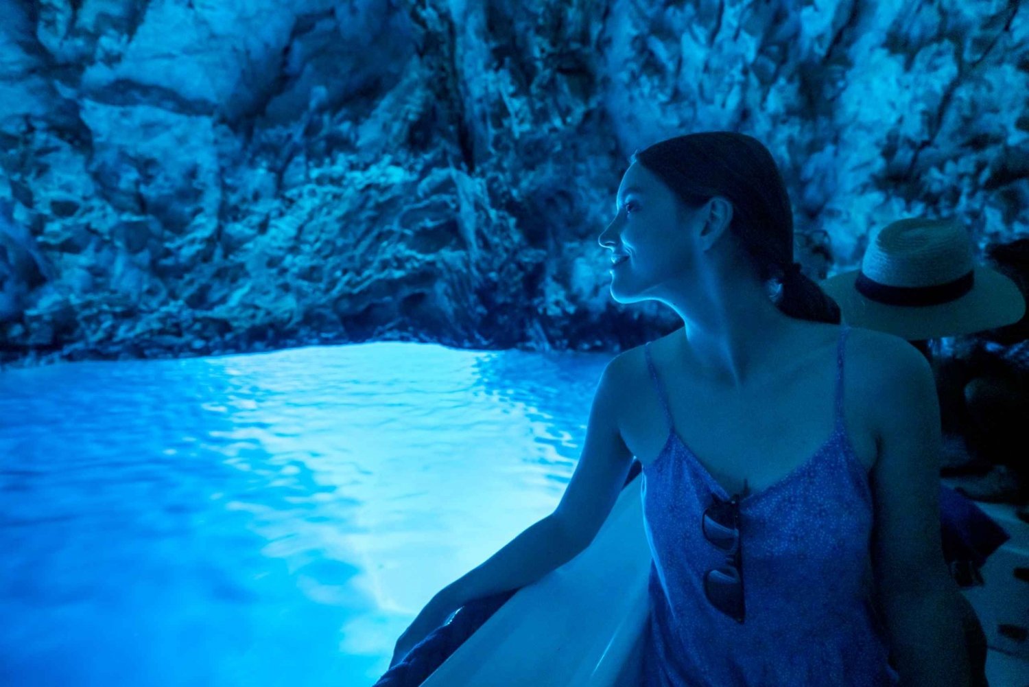 Split/Trogir: Blå grottan, Mamma Mia och Hvar 5 öar Tour