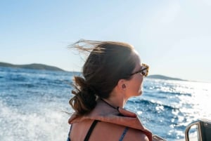 From Split & Trogir: 5 Islands Day Trip with Blue Cave