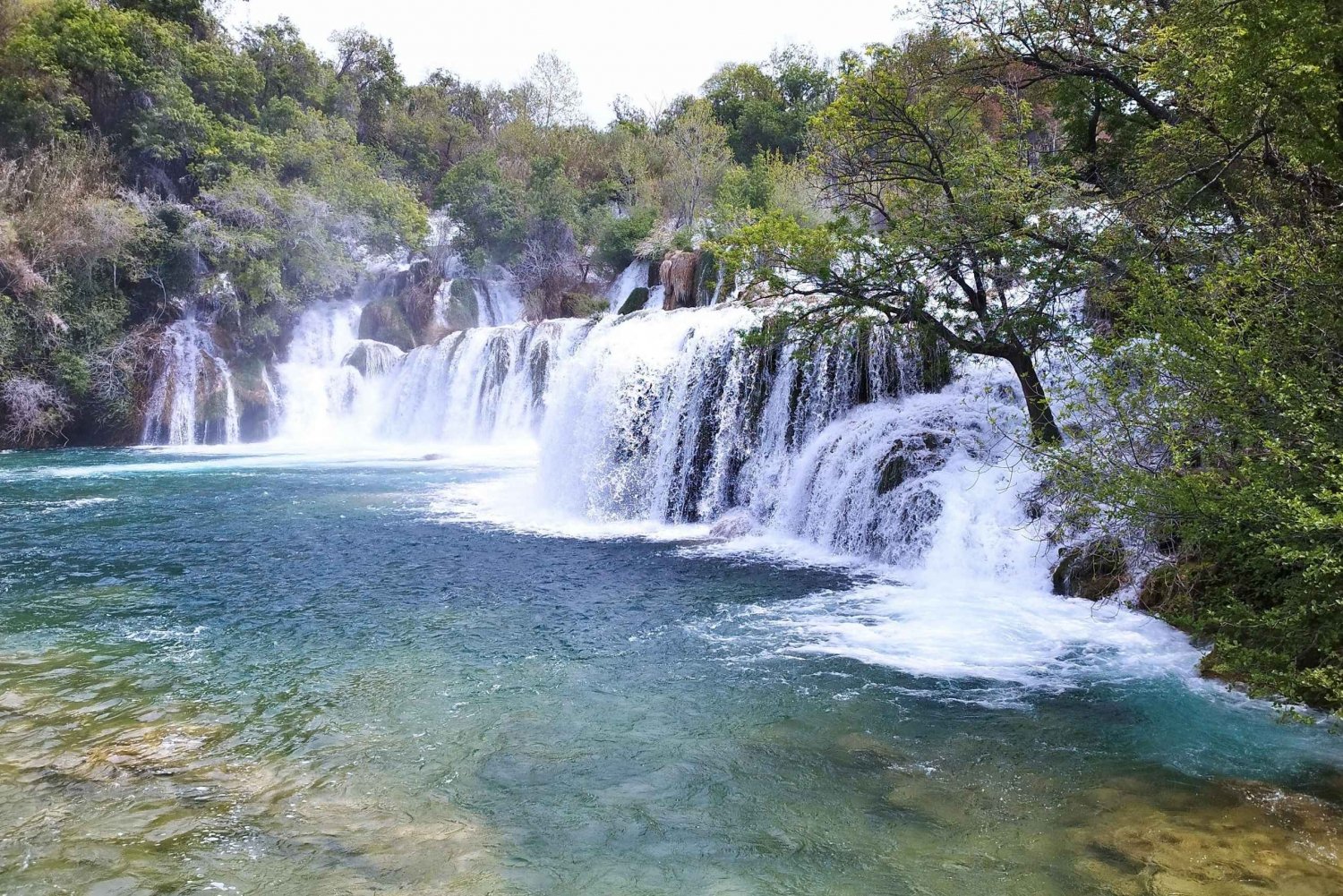Depuis Split : Trogir et le parc national de Krka