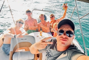 Från Split/Trogir: Blå lagunen & 2 öar halvdag Privat