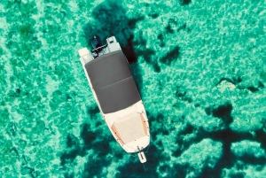 Från Split/Trogir: Blå lagunen & 2 öar halvdag Privat