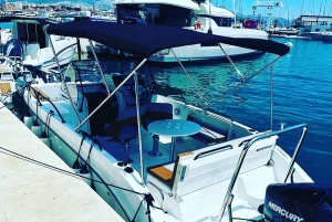 Från Split/Trogir: Blå lagunen & 2 öar halvdag Privat