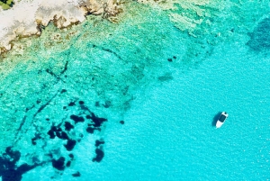 Från Split/Trogir: Blå lagunen & 2 öar halvdag Privat