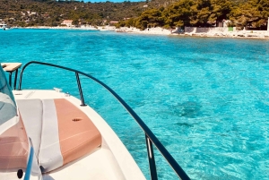 Från Split/Trogir: Blå lagunen & 2 öar halvdag Privat