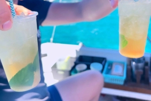 Från Split/Trogir: Blå lagunen & 2 öar halvdag Privat