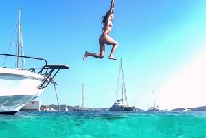 Från Split/Trogir: Blå lagunen & 2 öar halvdag Privat