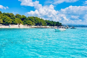 Från Split/Trogir: Blå lagunen & 2 öar halvdag Privat