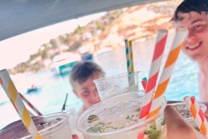 Från Split/Trogir: Blå lagunen & 2 öar halvdag Privat