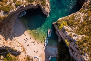 From Split & Trogir: Full-Day Private Blue Cave & Hvar Tour