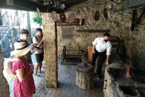 From Split & Trogir: Krka Waterfalls Day Tour with Boat Ride