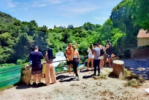 Vanuit Split & Trogir: Krka watervallen dagtocht met boottocht