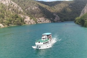 Vanuit Split & Trogir: Krka watervallen dagtocht met boottocht
