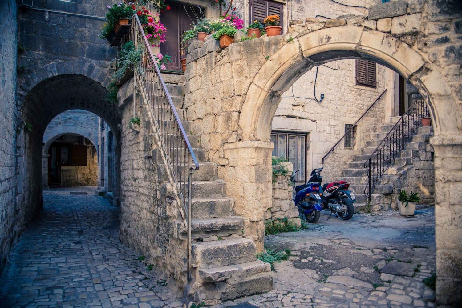 From Split/Trogir: Private Krka Waterfalls and Trogir Tour