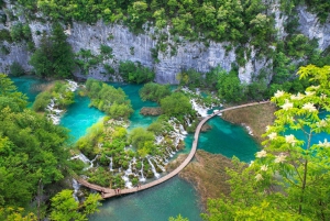 From Split: Zagreb Group Transfer w/ Plitvice Lakes Tour