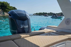 Fra Trogir: 3 øer halvdagstur med Blå Lagune