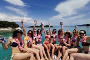 Fra Trogir: 3 øer halvdagstur med Blå Lagune