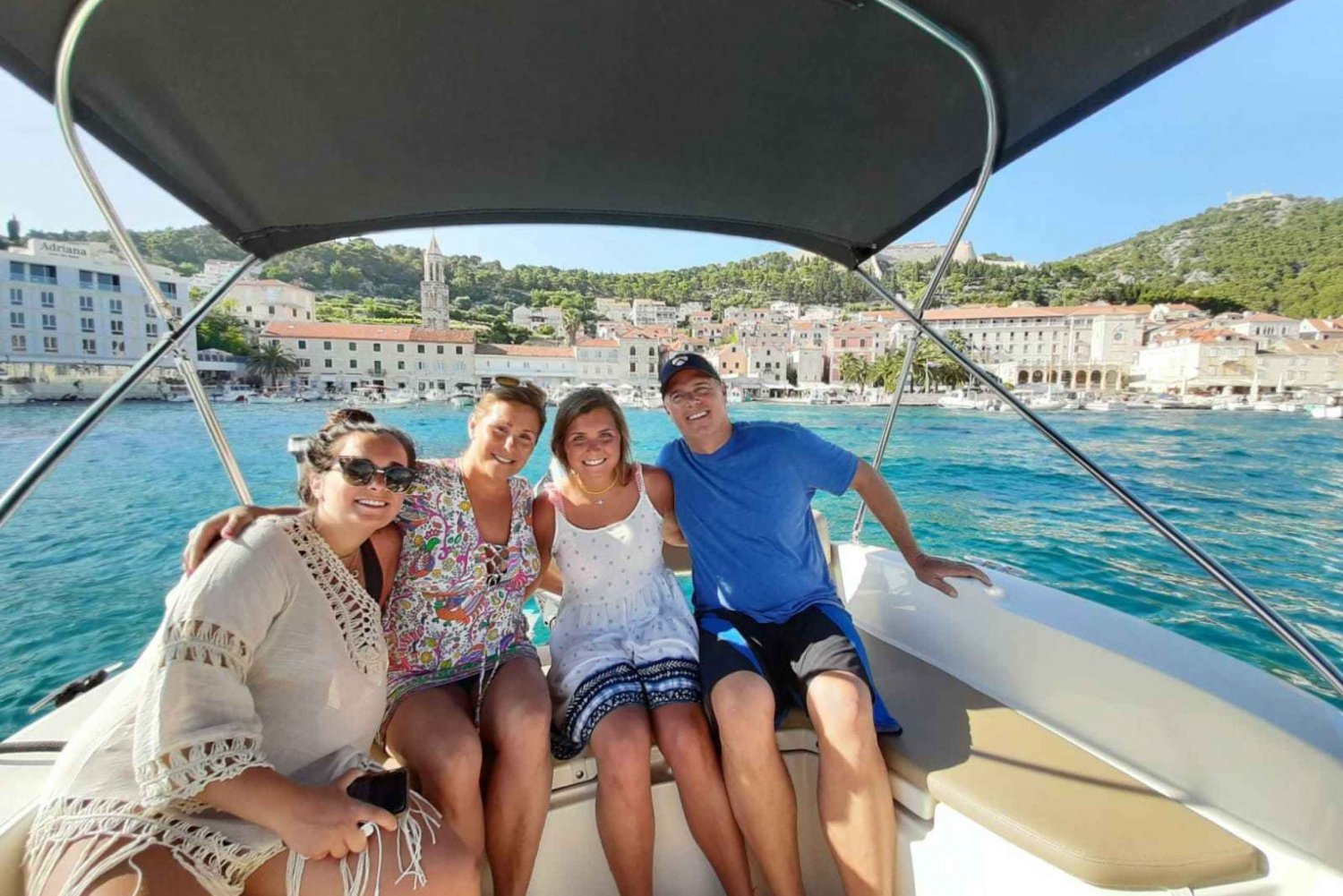 From Trogir: Blue Cave, Hvar and 5 Islands Private Boat Tour