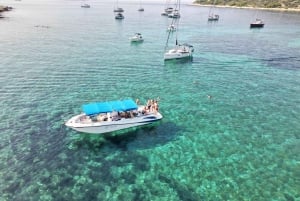 Fra Trogir: Halvdagstur til 3 øer med Blå Lagune