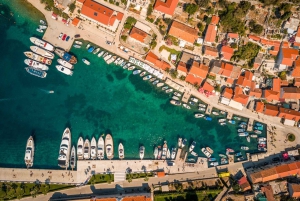 From Trogir or Split: Blue Lagoon and 3 Islands Tour