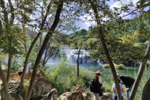 From Trogir, Seget & Okrug: Krka Waterfalls Culture Tour